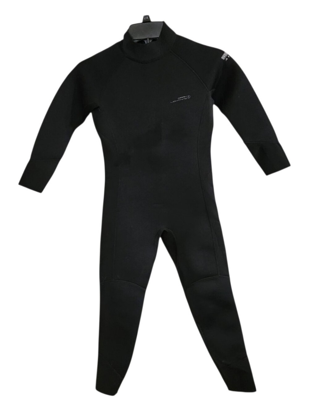 Dark Lightning Explorer Neoprene Wetsuit Kids Youth Size 10 Black Surf Swim